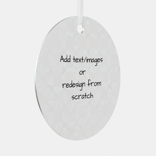 Create Your Own Customized Ornament Aus Metall (Vorderseite Rechts)