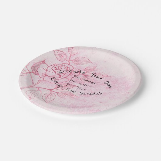 Create Your Own Customized Pappteller (Schrägansicht)