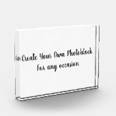 Create Your Own Customized/Personalize Foto Block (Links)