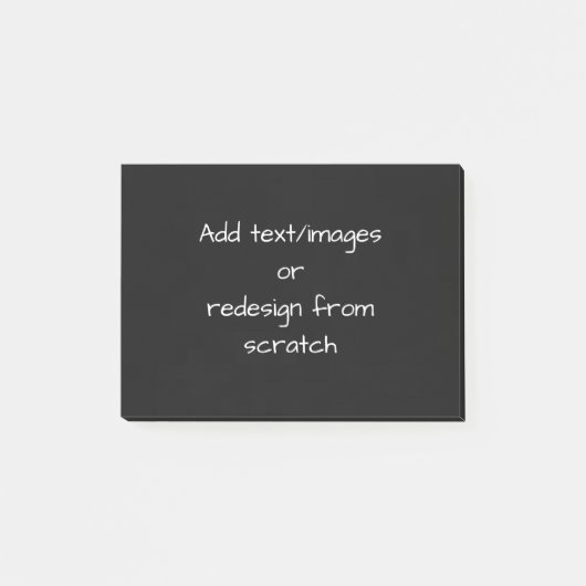 Create Your Own Customized Post-it Klebezettel (Vorderseite)