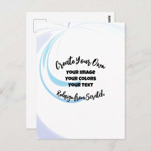 Create Your Own Customized Postkarte (Vorne/Hinten)