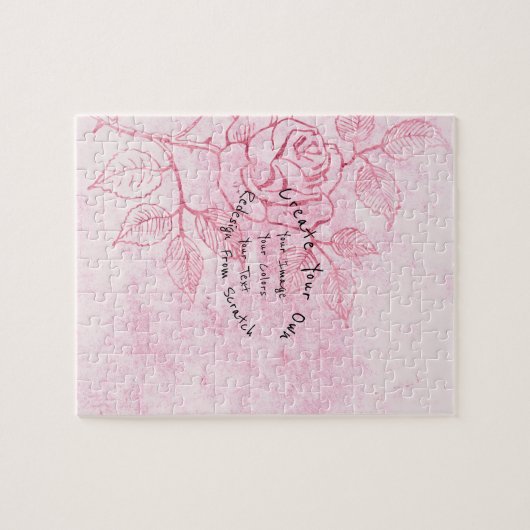 Create Your Own Customized Puzzle (Horizontal)