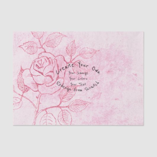 Create Your Own Customized Seidenpapier (Vorderseite)