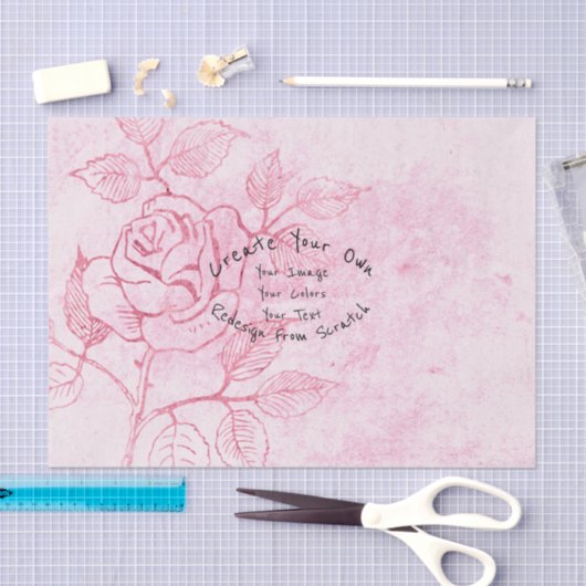 Create Your Own Customized Seidenpapier (Handwerk)