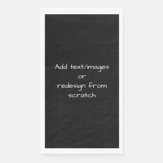 Create Your Own Customized Serviette (Vorderseite)