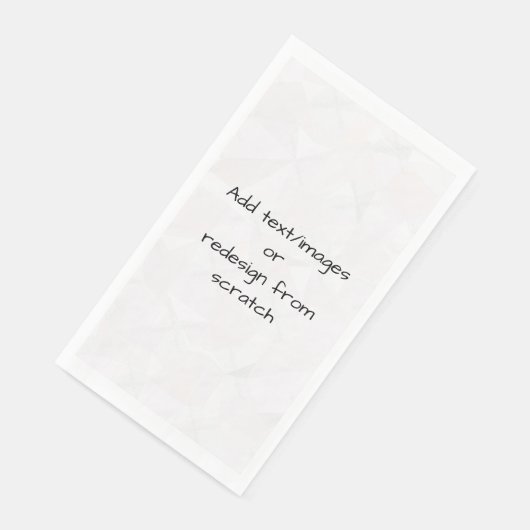 Create Your Own Customized Serviette (Ecke)