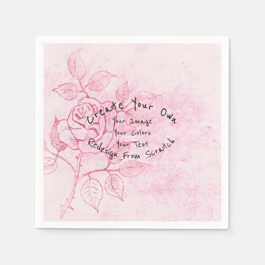 Create Your Own Customized Serviette (Vorderseite)