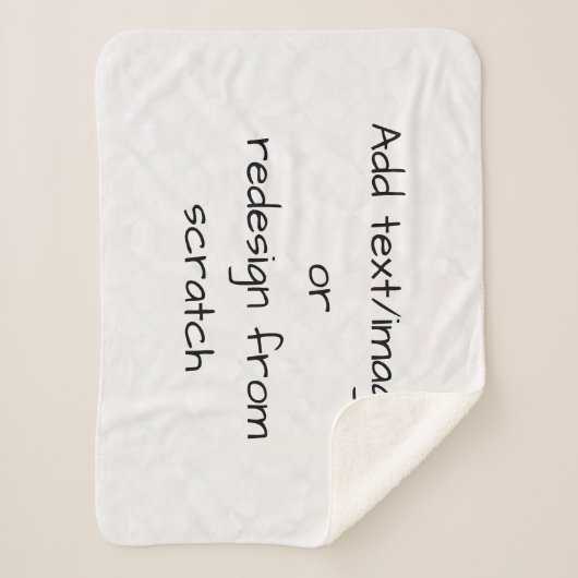 Create Your Own Customized Sherpadecke (Vorderseite)