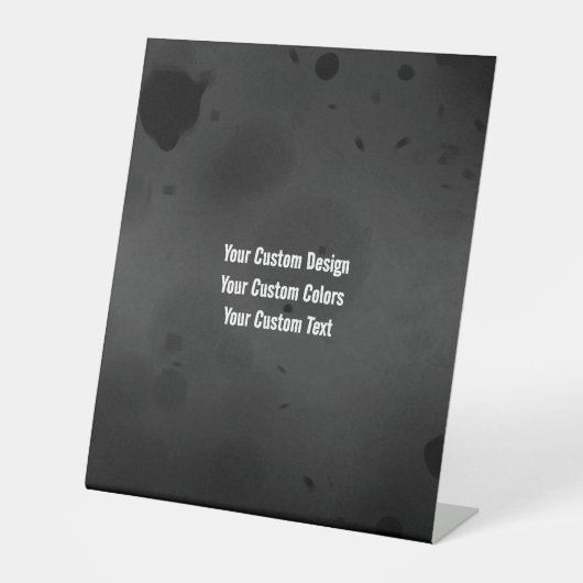 Create Your Own Customized Sockelschild (Vorderseite)