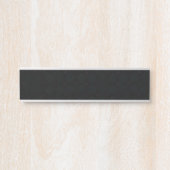 Create Your Own Customized Türschild (Vorderseite )
