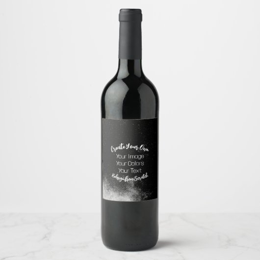 Create Your Own Customized Weinetikett (Vorderseite)