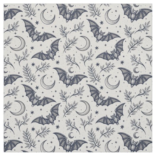 Create Your Own Cute Celestial Gothic Bats Stoff (Muster)