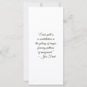 Create Your Own Cute Kitten Stack Bookmark Card (Rückseite)