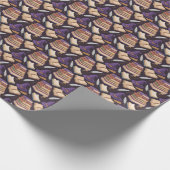 Create Your Own Cute Wizarding School Materials Geschenkpapier (Ecke)