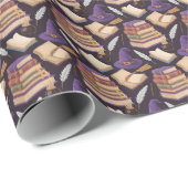 Create Your Own Cute Wizarding School Materials Geschenkpapier (Rolleneckpunkt)
