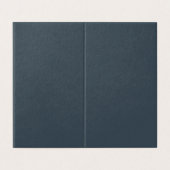 Create Your Own dark gray azure Folded Card (Außenseite Aufgefaltet)