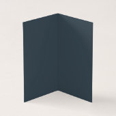 Create Your Own dark gray azure Folded Card (Innenseite)