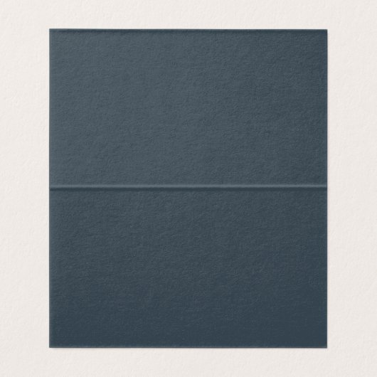 Create Your Own dark gray azure Folded Card (Innenseite Aufgefaltet)
