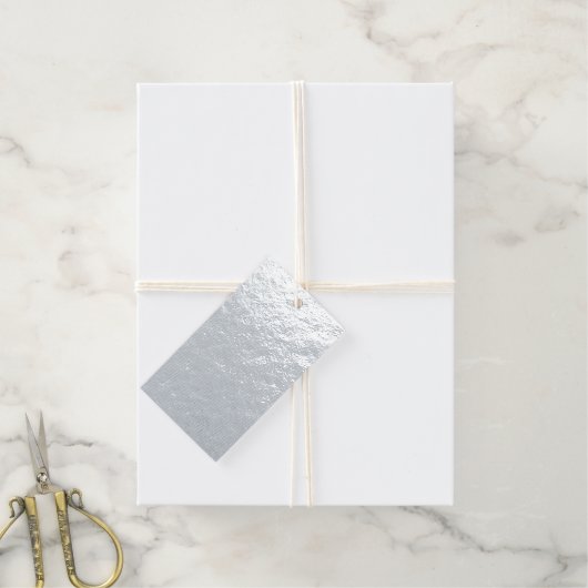 Create Your Own dark gray blue customizable Geschenkanhänger (Mit Schnur)