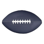 Create Your Own dark gray blue personalized Football (Vorderseite)