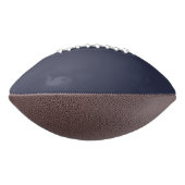 Create Your Own dark gray blue personalized Football (Gedreht 270)