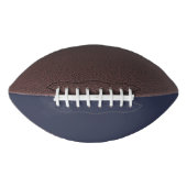 Create Your Own dark gray blue personalized Football (Vorderseite)