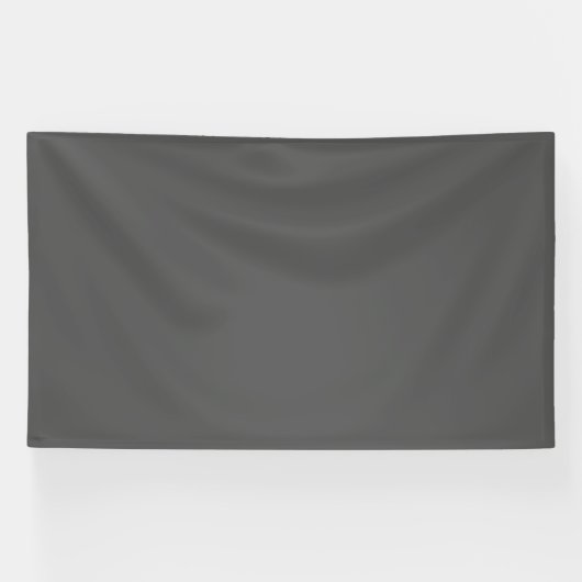 Create Your Own dark gray Custom Design Banner (Horizontal)