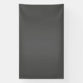 Create Your Own dark gray Custom Design Banner (Vertikal)
