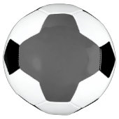 Create Your Own dark gray Custom Design Fußball (Gedreht)