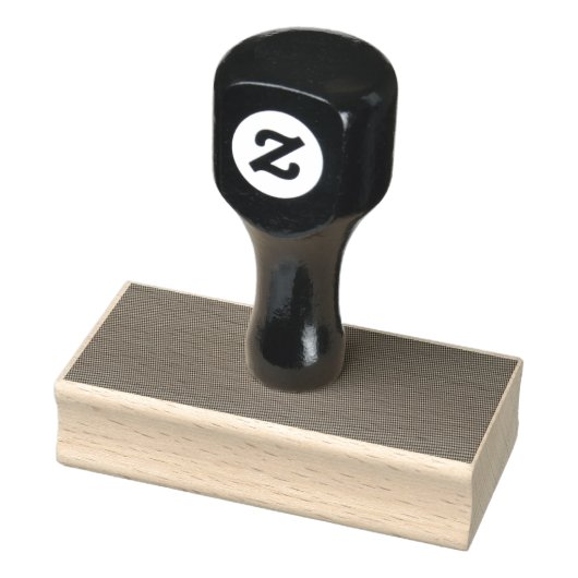 Create Your Own dark gray Custom Design Gummistempel (Stempel)