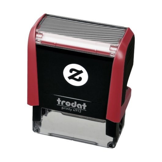 Create Your Own dark gray Custom Design Permastempel (Produkt)