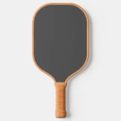Create Your Own dark gray Custom Design Pickleball Schläger (Vorderseite)