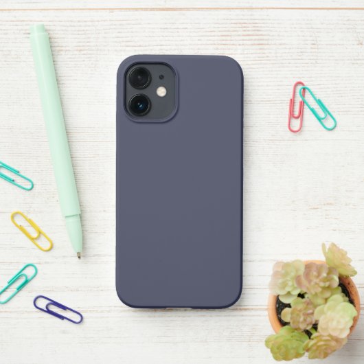 Create Your Own dark gray customizable iPhone Hülle (Auf dem Schreibtisch)