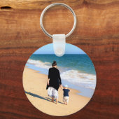 Create Your Own Design Family Photo Keychains Gift Schlüsselanhänger (Vorderseite)