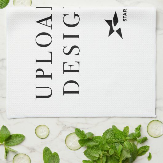 Create Your Own Design Geschirrtuch (Gefaltet)