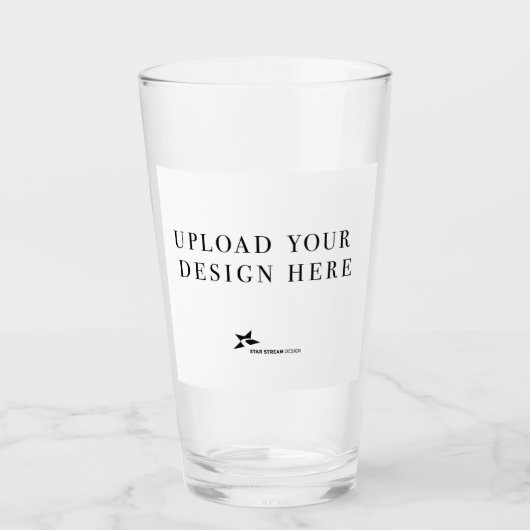 Create Your Own Design Glas (Vorderseite)