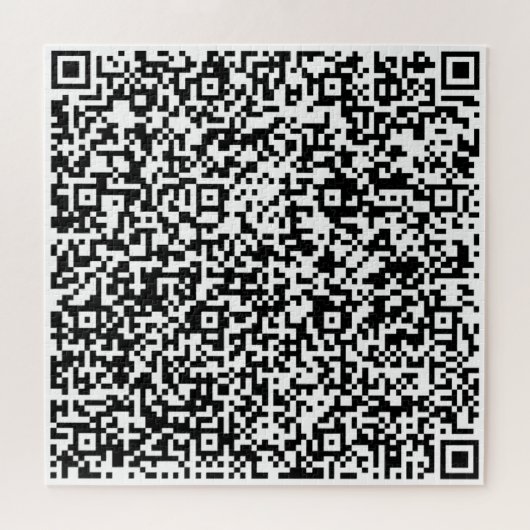 Create Your Own Design QR Code Puzzles Funny Gifts (Horizontal)