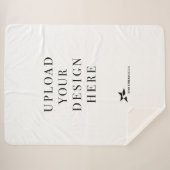 Create Your Own Design Sherpadecke (Vorderseite (Horizontal))