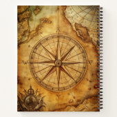 Create Your Own Discoverer Compass Rose Notizblock (Rückseite)