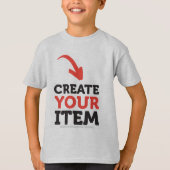 CREATE-YOUR-OWN DIY Custom design Boys Team Number T-Shirt (Vorderseite)