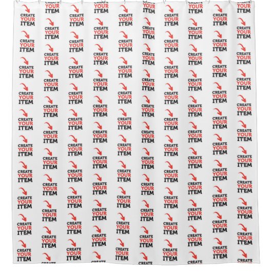 CREATE-YOUR-OWN DIY Custom upload your design Duschvorhang (Vorderseite)