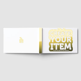 CREATE-YOUR-OWN DIY Custom upload your design Gästebuch