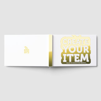 CREATE-YOUR-OWN DIY Custom upload your design Gästebuch