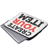 CREATE-YOUR-OWN DIY Custom upload your design Laptopschutzhülle (Vorne Knopf)