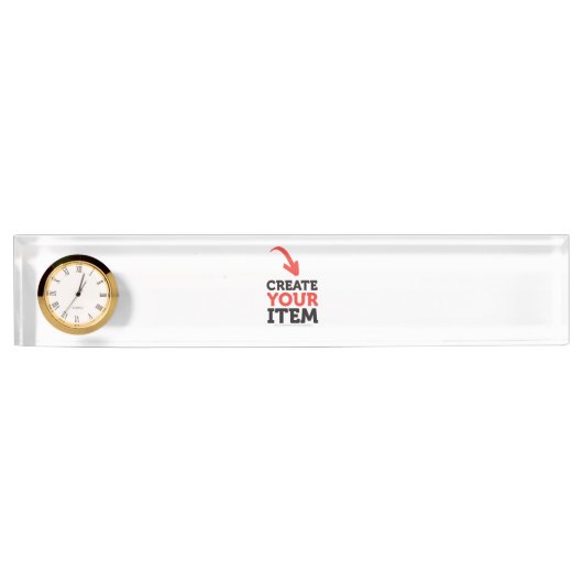 CREATE-YOUR-OWN DIY Custom upload your design Namensplakette (Vorderseite)