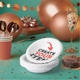 CREATE-YOUR-OWN DIY Custom upload your design Pappteller