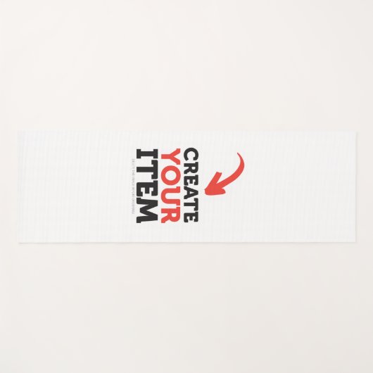 CREATE-YOUR-OWN DIY Custom upload your design Yogamatte (Vorderseite (Horizontal))