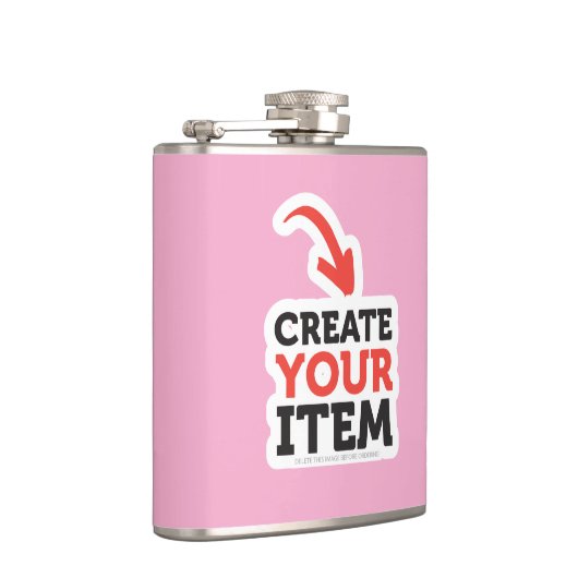 CREATE-YOUR-OWN DIY fertigen bachelorette Flachmann (Rechts)