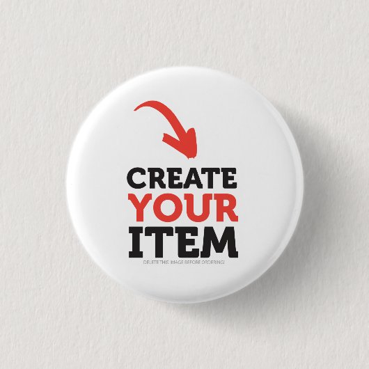 CREATE-YOUR-OWN DIY kundenspezifische Button (Vorderseite)