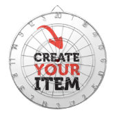 CREATE-YOUR-OWN DIY kundenspezifische Dartscheibe (vorne)